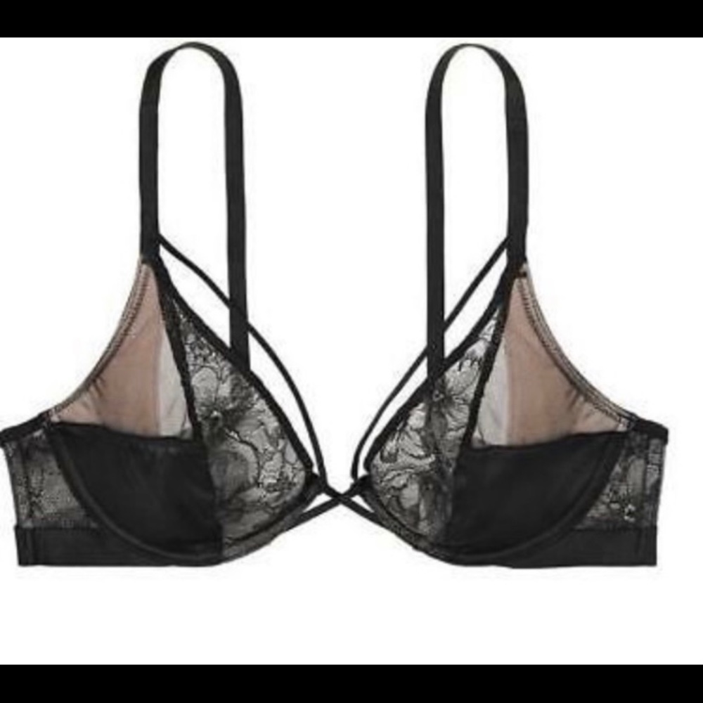 NEW Victoria Secret 32B black bra